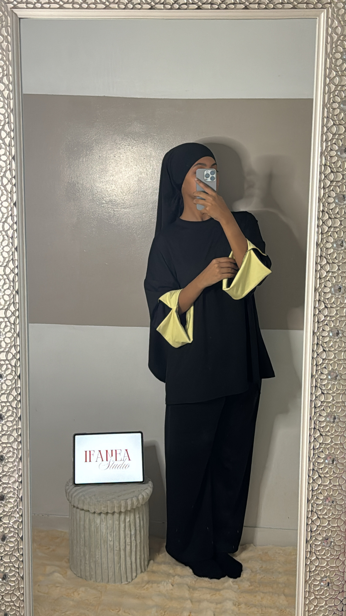Burkini Noir/Jaune
