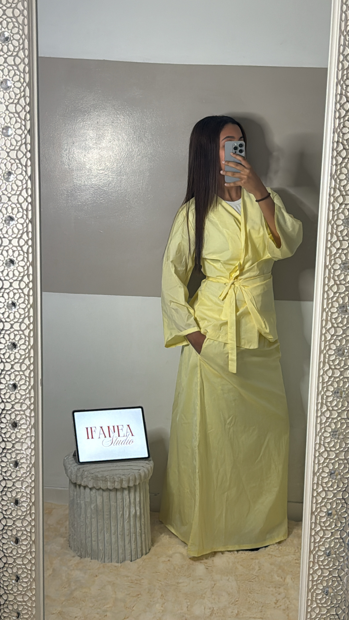 Ensemble Jaune poche